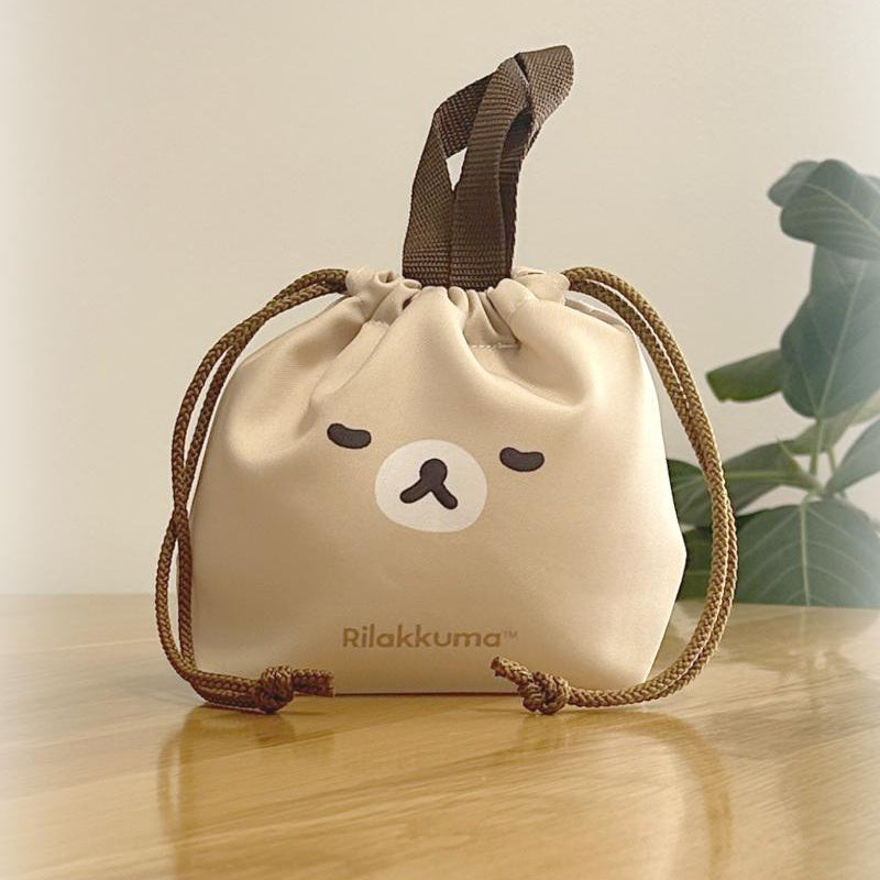 Rilakkuma Mini Drawstring Tote Bag